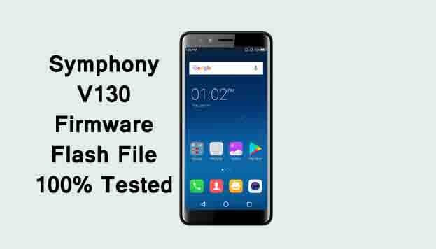 Symphony V130 Firmware Flash File [Tested]