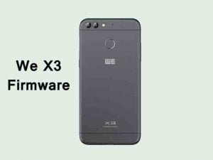 We X3 Firmware