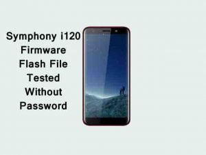 Symphony i120 Firmware Flash File