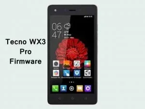Tecno WX3 Pro Firmware