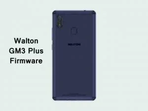 Walton GM3 Plus Firmware
