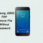 Samsung J260G FRP Removed File