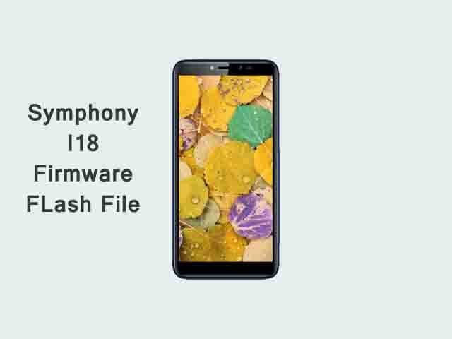 Symphony i18 Firmware Flash File SC7731 9.0| Tested | Free