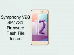 Symphony V98 Firmware Flash File