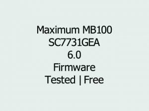Maximum MB100 Firmware