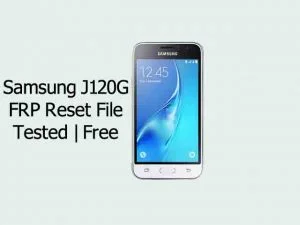 Samsung J120G FRP REset File