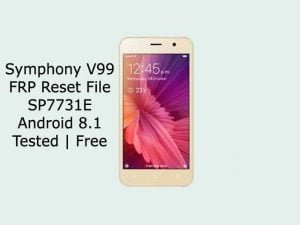 symphony v99 frp reset