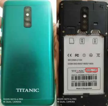 Titanic T100 Flash File copy
