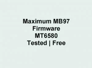 Maximum MB97 Flash File