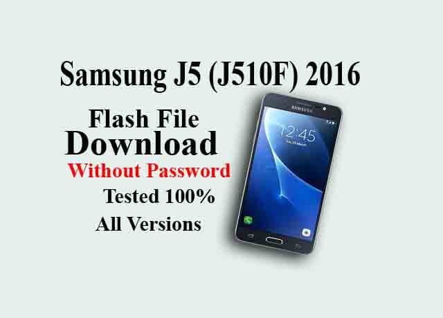 Samsung J5 (J510F) Flash File Download Without Password / 100% Tested - Samsung J5 (J510F) Flash File is available in this article with user guidelines. You can download Samsung J5 (J510F-2016) latest Firmware ROM all versions without password and 100% tested the file with flash tool, USB driver. So you are in the right place. This Samsung J510F 4file is a 100% secure and tested file so you can download […]