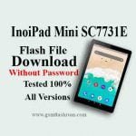 InoiPad Mini Firmware SC7731E File Download Without Password/ 100% Tested Flash File