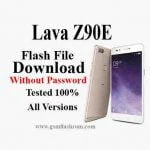 Lava Z90E Flash File Download/ MT6737 Latest Firmware ROM
