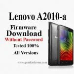Lenovo A2010-a Firmware MT6735 Without Password