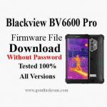 Blackview BV6600 Pro Firmware File Download 100%Tested & Latest Update