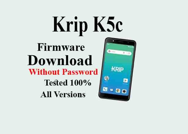 KRIP K5c Firmware Latest Update Without Password - KRIP K5c Firmware latest updates are available here then you are in the right place. You can download GCBV KRIP K5C Stock Firmware ROM without password and 100% tested MTK, SPD & OTA files also. This KRIP K5C flash file is a 100% secure and tested file so you can download it without any hesitations. This article contains […]