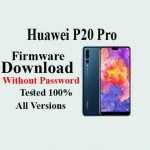 Huawei P20 Pro Firmware CLT AL00 Latest Update