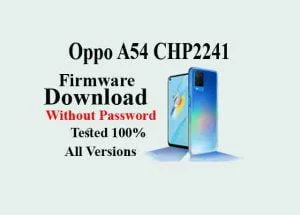 Oppo A54 Firmware Latest Update Free Download