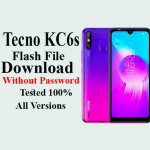 Tecno KC6s Firmware | MT6761 Flash File Full Free