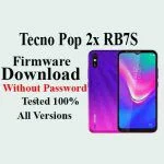Tecno Pop 2x Firmware ROM RB7S Flash File Free Download
