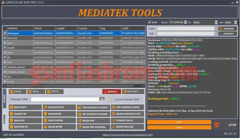 Download UNPACK ME MTK PRO V2.0 Latest Version Free