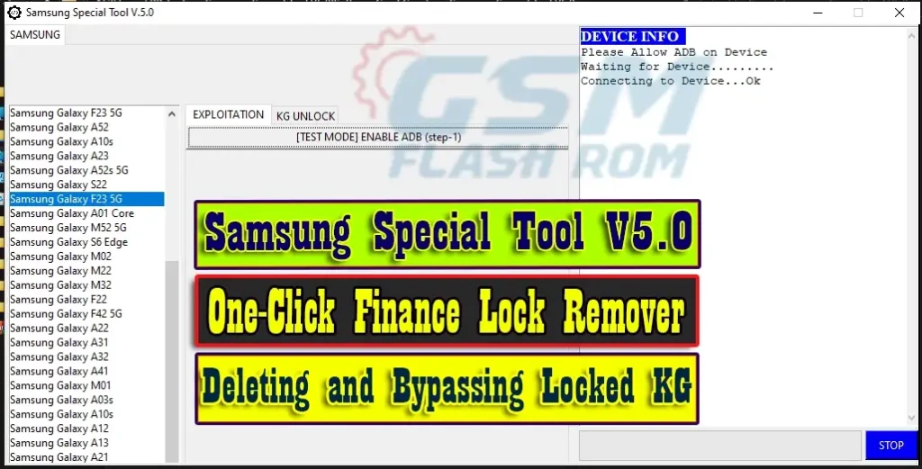 G-ST SAM UNLOCK V5.5, All Samsung Frp Free Tool