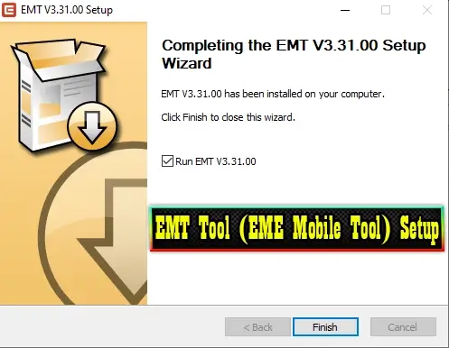 The EMT Tool (EME Mobile Tool) V3.31.00 Setup 2