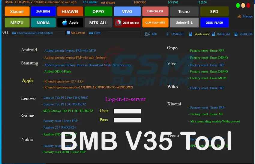 Download BMB V35 Tool