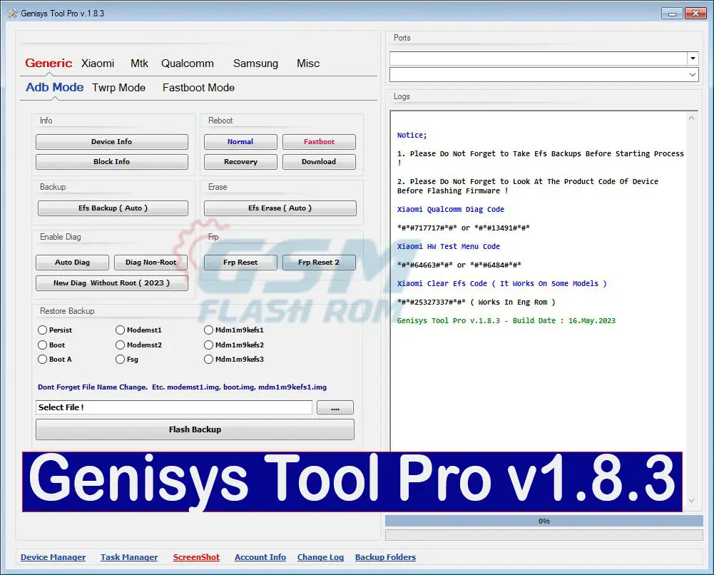 Download Genisys Tool Pro v1.8.3 - The Latest Version for Windows