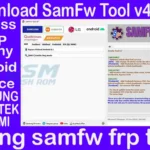 Download SamFw Tool v4.7.1 Bypass FRP using samfw frp tool