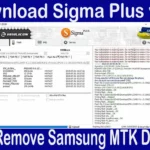 Sigma Plus v1.0 FRP Remove Samsung MTK Device Free Download