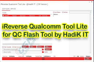 Free Download iReverse Qualcomm Tool Lite v1 for QC Flash Tool by HadiK IT