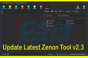 Update Latest Zenon Tool v2.3