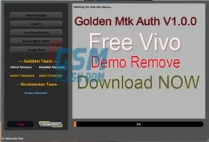 Free Vivo Demo Removal with Golden MTK Auth Tool v1.0.0 (Download Now)