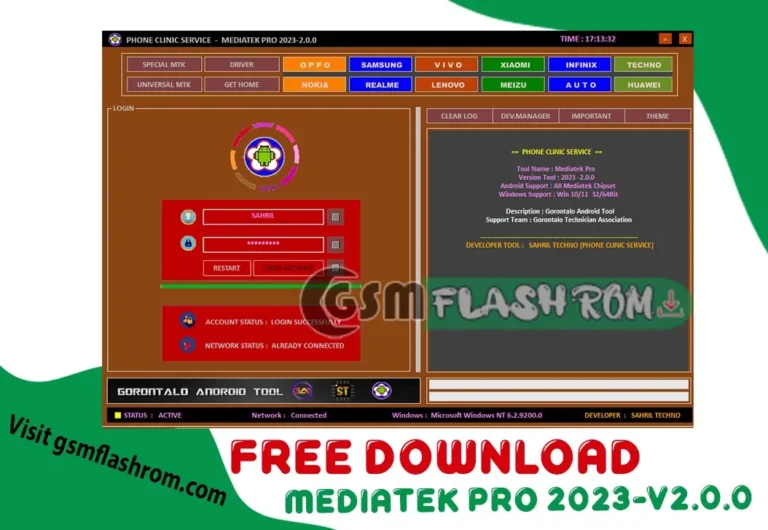 Bypass FRP, Unlock Bootloader, and Format Data: MediaTek Pro 2024 v2.0.0 for Technicians.