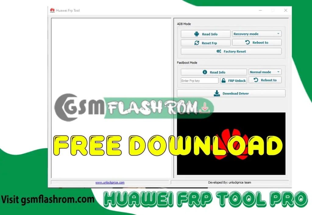 Huawei FRP Tool Pro One Click Removal for All Huawei FRP Locks