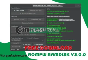 RomFw ramdisk v3.0.0: Manage & Bypass iCloud Lock on iPhone/iPad (iOS 15/16)