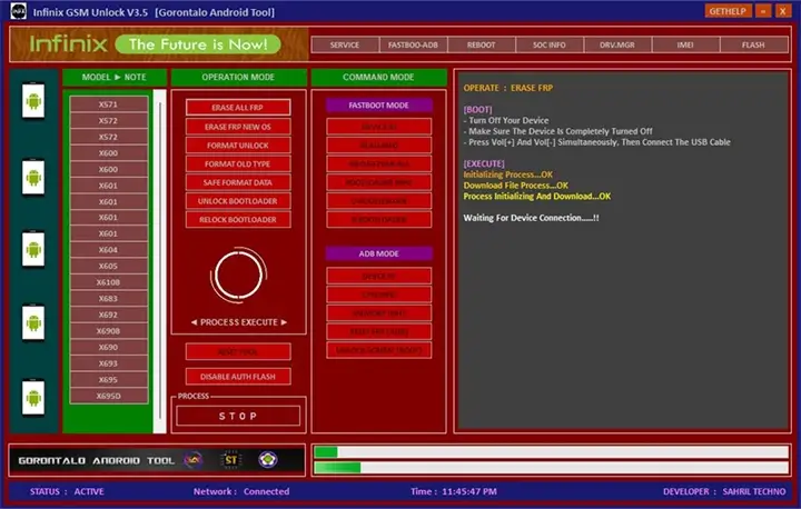 Download Infinix GSM Unlock Tool v3.5