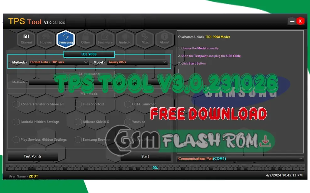 Free Download: Best TPS Tool v3.0.231026 - The Best TPS Tool v3.0.231026 The tool supports unlocking screen locks for free and removing Xiaomi Mi Account both temporarily and permanently. for unlocking Xiaomi phone sideload mode bypasses and unlocks FRP lock and Mi account. factory resets, The TPS Tool v3.0.231026 tool supports MTK CPUs and temporary Mi account bypass. It can also unlock […]