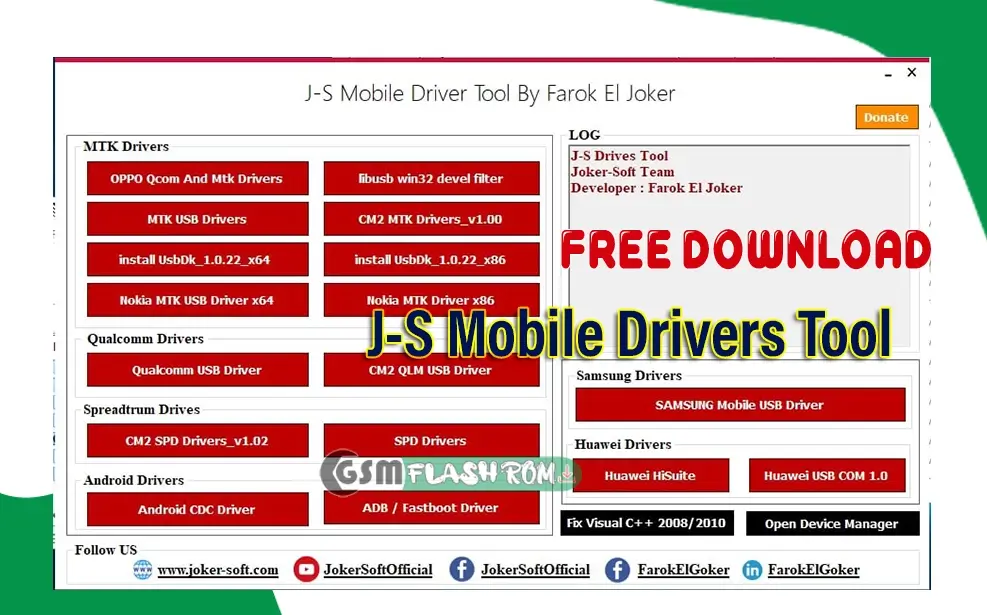 J S Mobile Drivers Tool