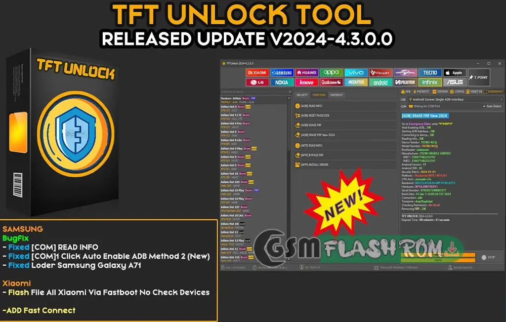 TFT Unlock Tools v4.3.0.0