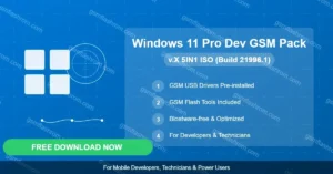 Free Download Windows 11 Pro Dev GSM Pack v.X 5IN1 ISO