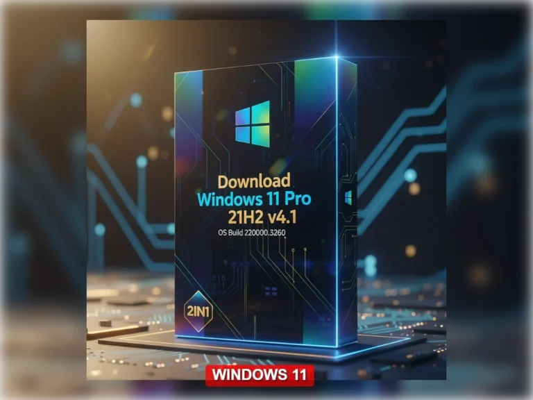 Windows 11 Pro 21H2 GSM Pack v4.1 + 70+ Flash Tools ISO