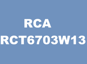 RCA RCT6703W13