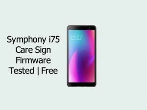 Symphony i75 Firmware Flash File