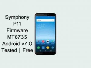 Symphony P11 Firmware Flash File