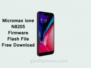 Micromax ione N8205 Firmware Flash File