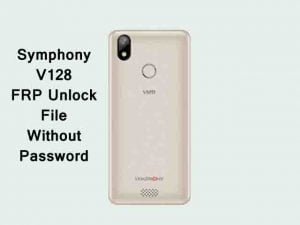 Symphony V128 FRP Reset Bypass