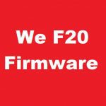 We F20 Firmware