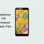 Symphony I18 Firmware Flash FIle