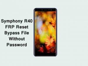 Symphony R40 FRP Reset File